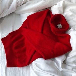 Aritzia Wilfred Montpellier Sweater Red XS
